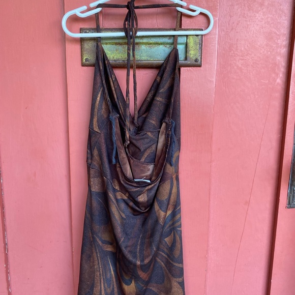 ⭐️Vintage Sparkly brown groovy tank top - Picture 6 of 6